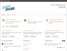 Tablet Screenshot of omerjaved.com